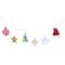 Essentials by Leisure Arts 3" Christmas Tree Clear Acrylic Ornaments, 10ct.
